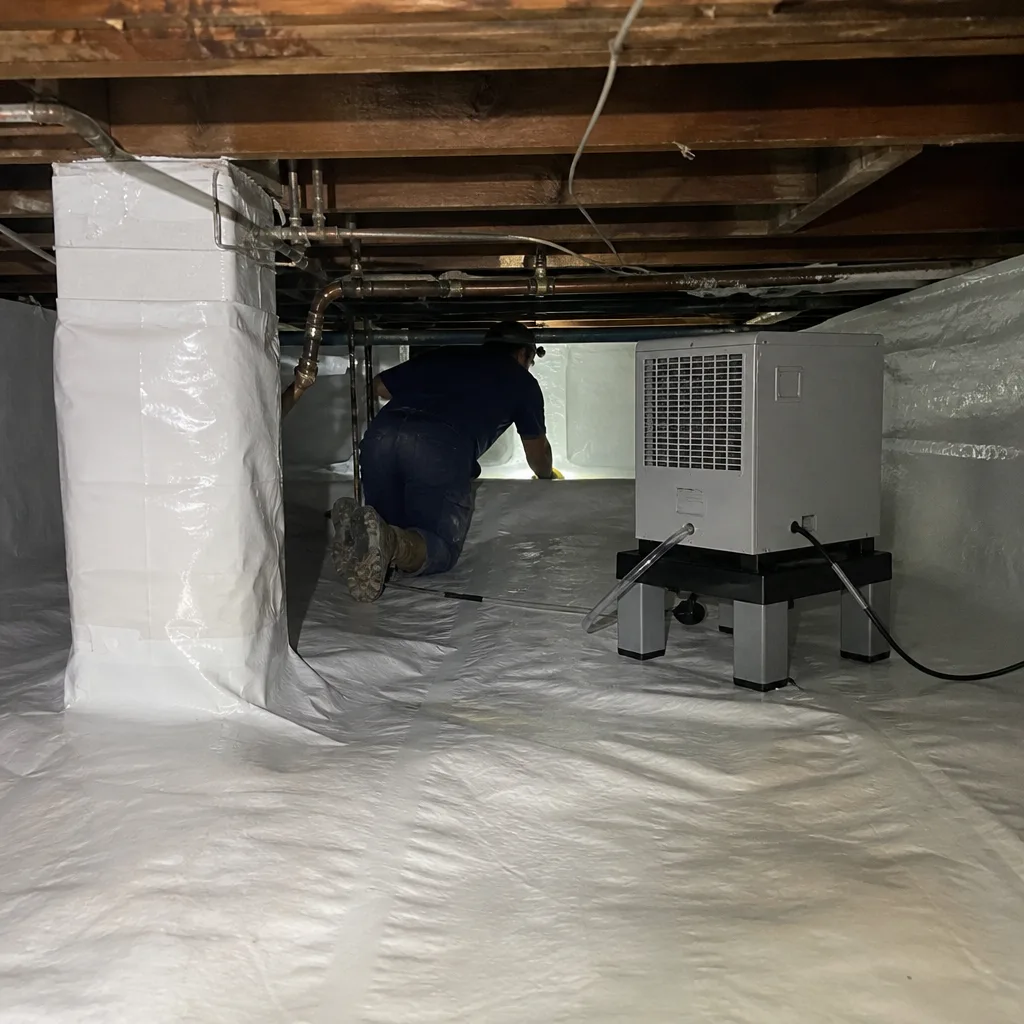 Blown-In Insulation in Compton